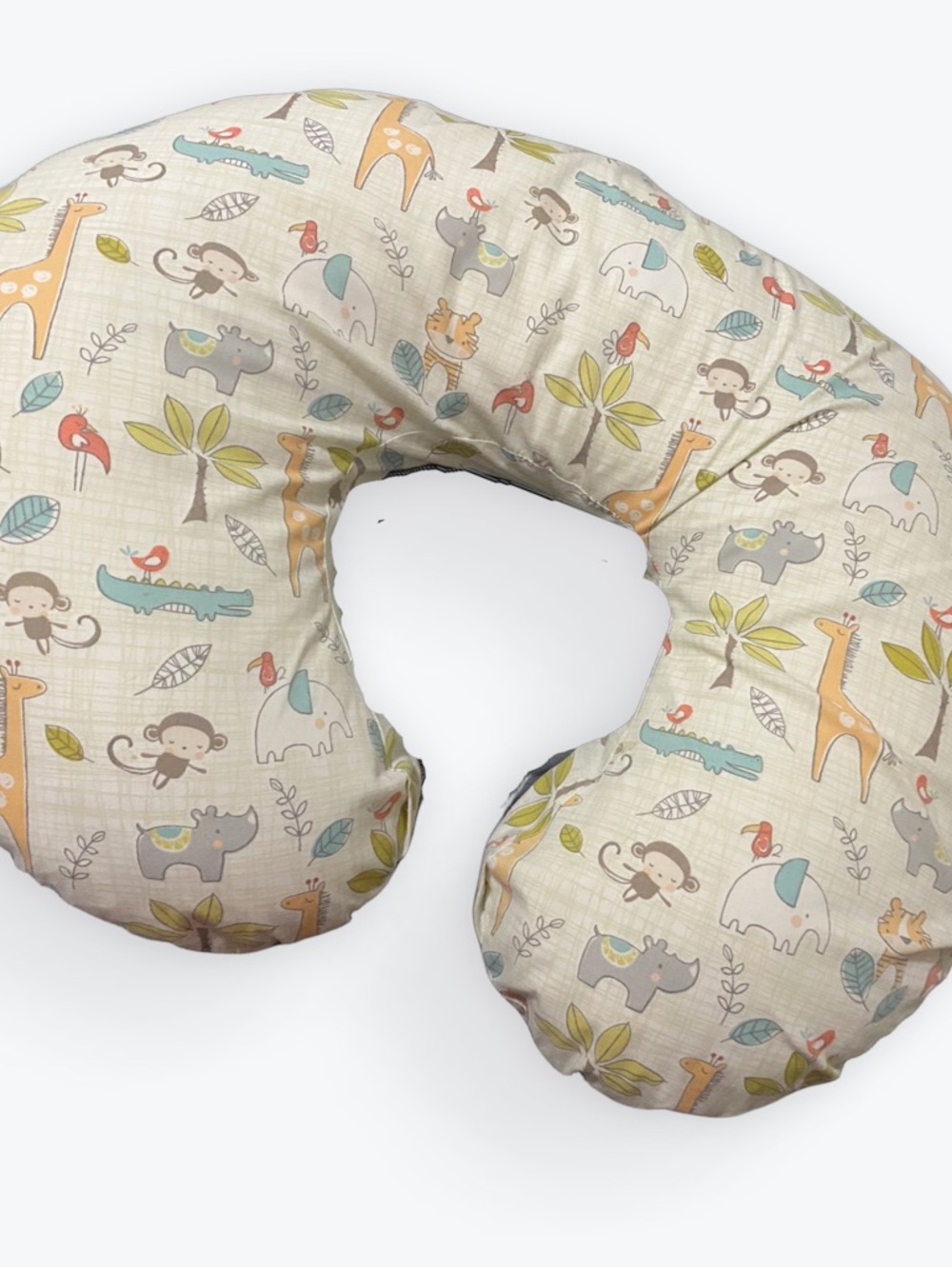 Neutral Safari Nursing Pillow - Animal Print
